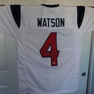 Deshaun Watson Autographed Texans Jersey W/COA